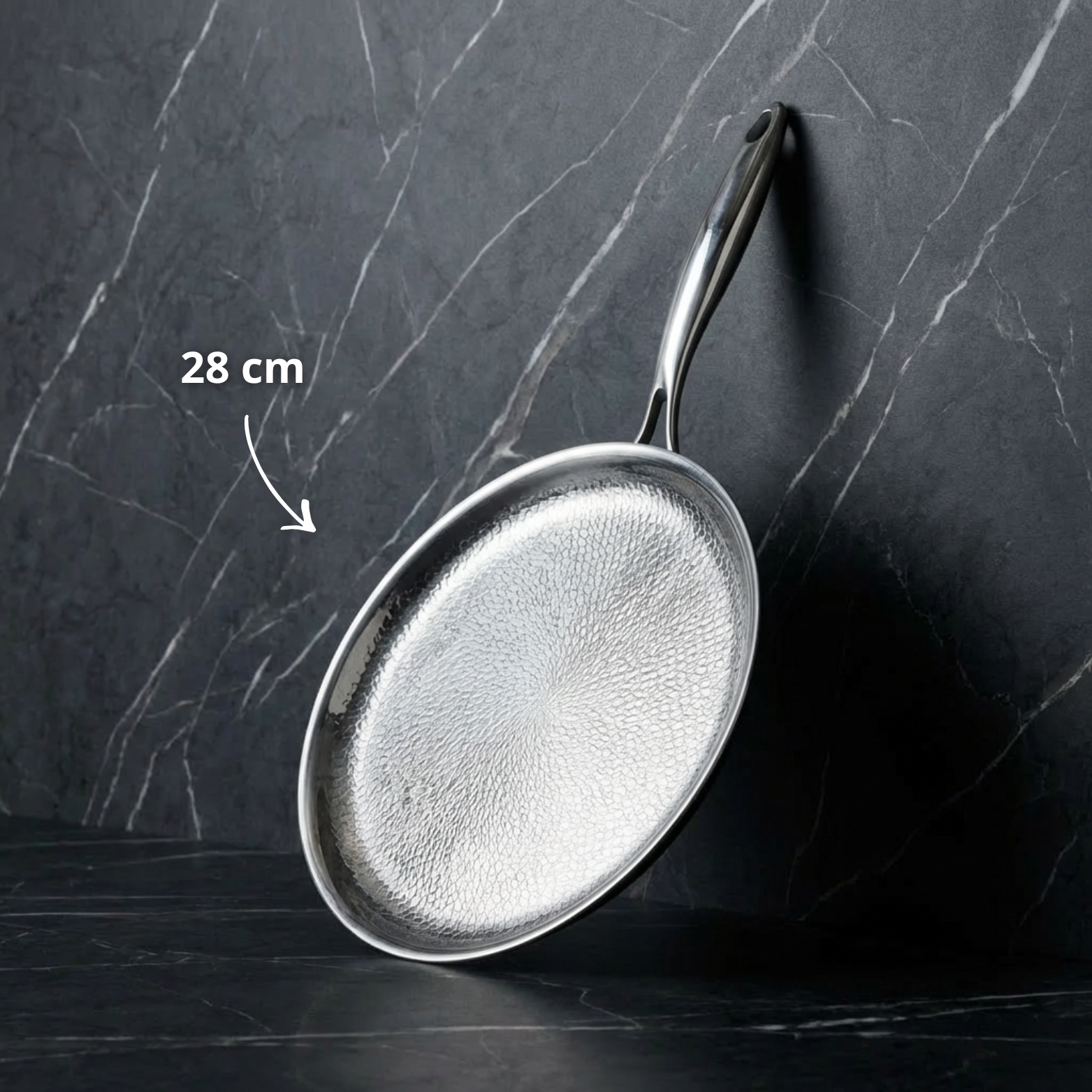 Pure Titanium Deep Frying Pan – Non-Coated Cookware for Everyday Use | Lersk