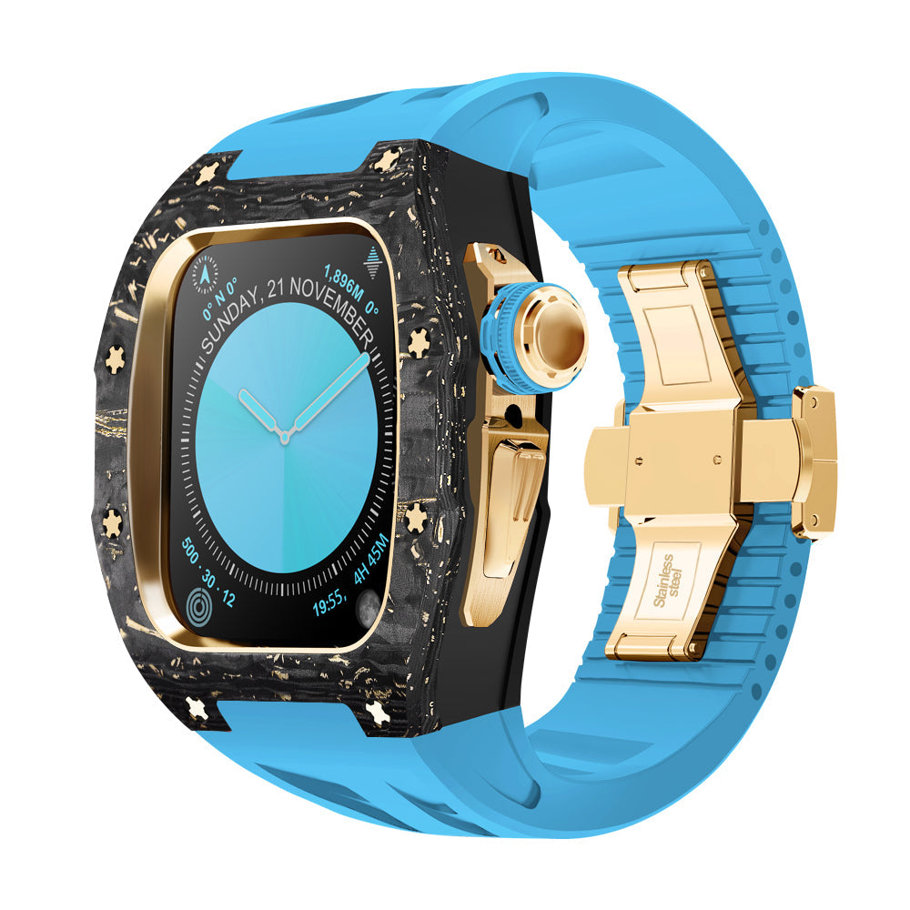 Zestaw do modernizacji NovaCarb S10 Titanium Apple Watch z włókna węglowego | Lersk