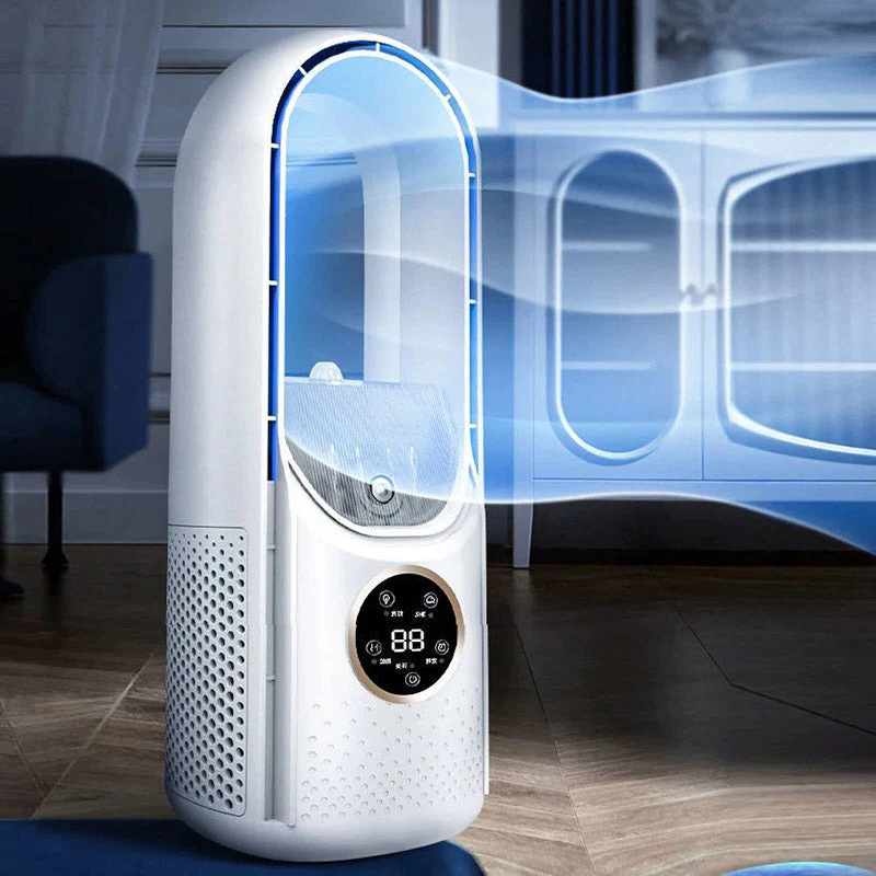 2025 Bladeless Støjsvag Bærbar Aircondition til Hjemme- og Kontorbrug Stille Køling | Lersk