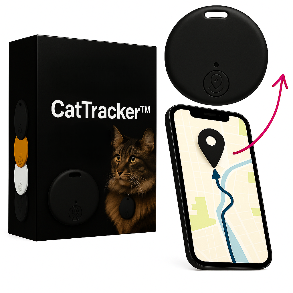 PawTrail GPS lokalizator dla kota, lekki, wodoodporny, w czasie rzeczywistym | Lersk