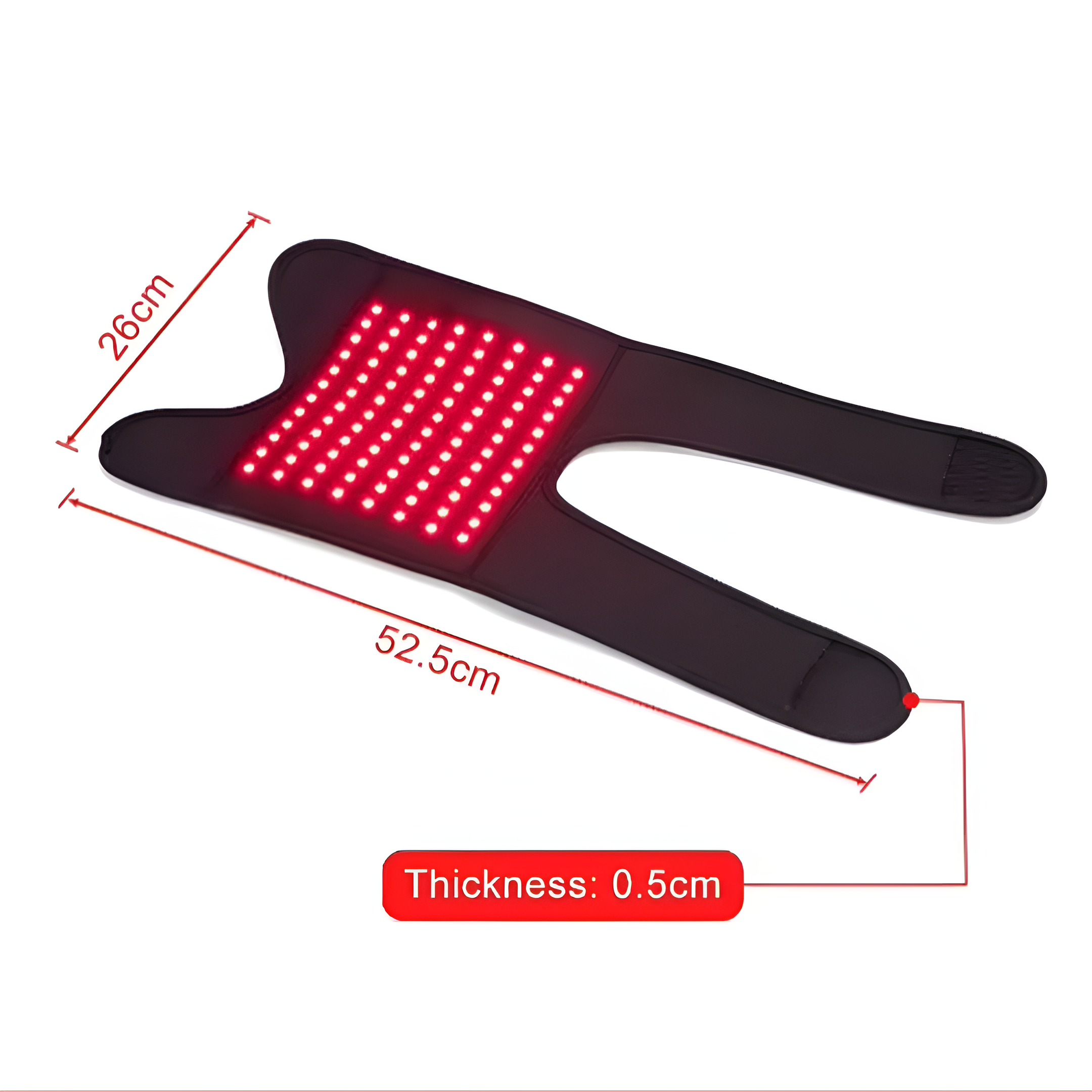 LumaKnee Rechargeable Red Light Knee Wrap for Arthritis Joint Relief | Lersk