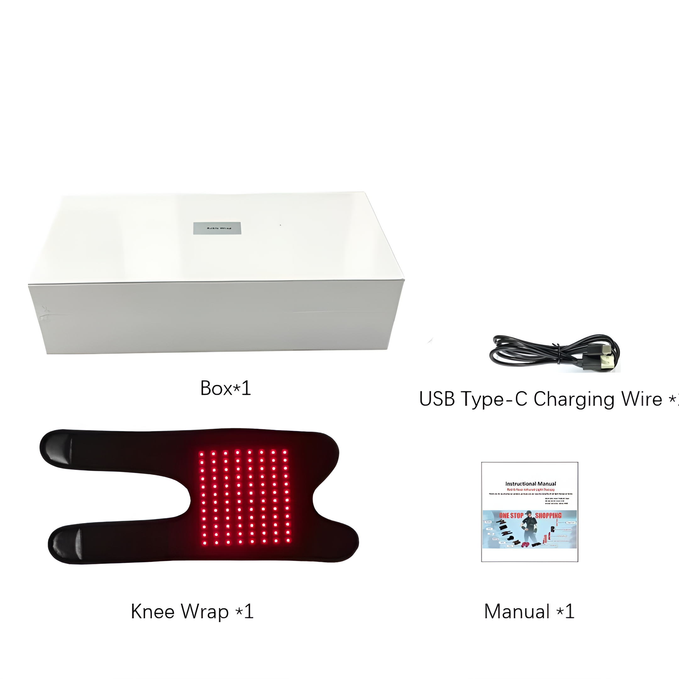 LumaKnee Rechargeable Red Light Knee Wrap for Arthritis Joint Relief | Lersk