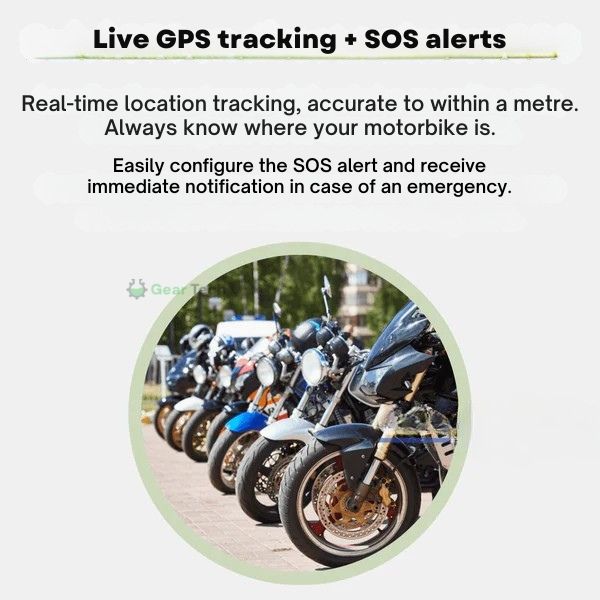 Kiro Global Bike GPS, vodotěsný, magnetický, bez předplatného | Lersk