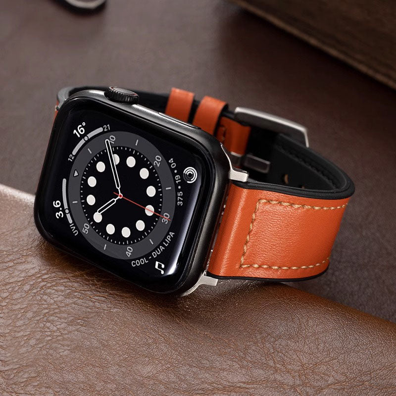 Averin Leather and Silicone Band for Apple Watch | Lersk