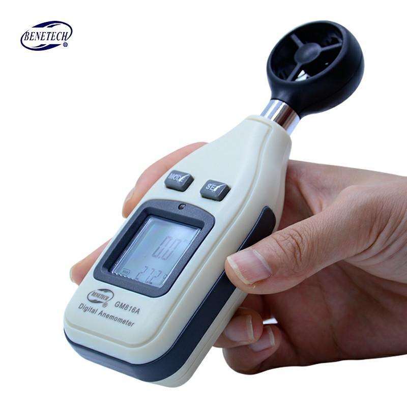 ZephyrPro Handheld Wind Speed Meter With Backlit LCD | Lersk