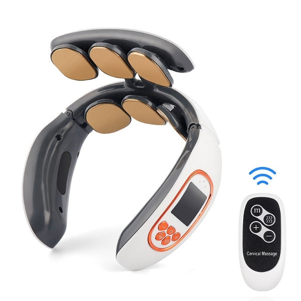 SolacePro Dybt Pulserende Varme Nakke- og Skuldermassageapparat | Lersk