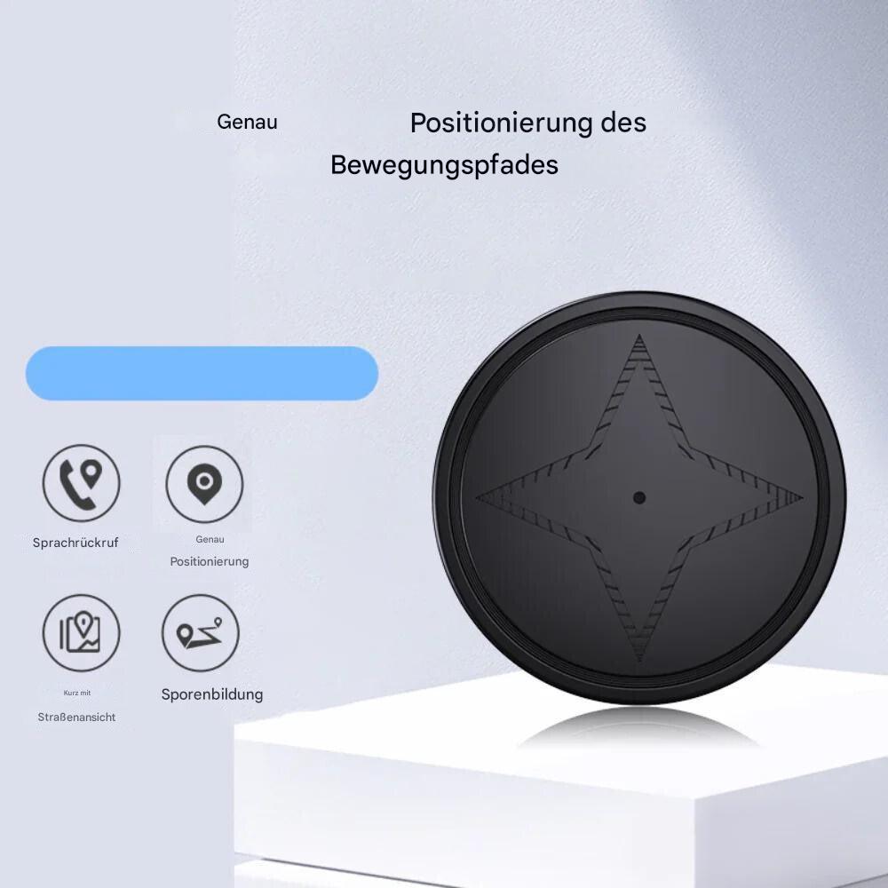 PulseTrack Kompakter Magnetischer GPS-Tracker Echtzeit-Tracking für Fahrzeuge und Haustiere | Lersk