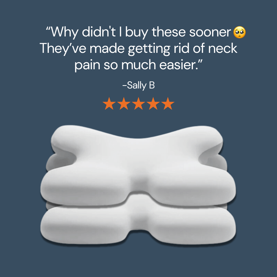 LumaRest Cervical Memory Foam Pillow For Neck Support | Lersk