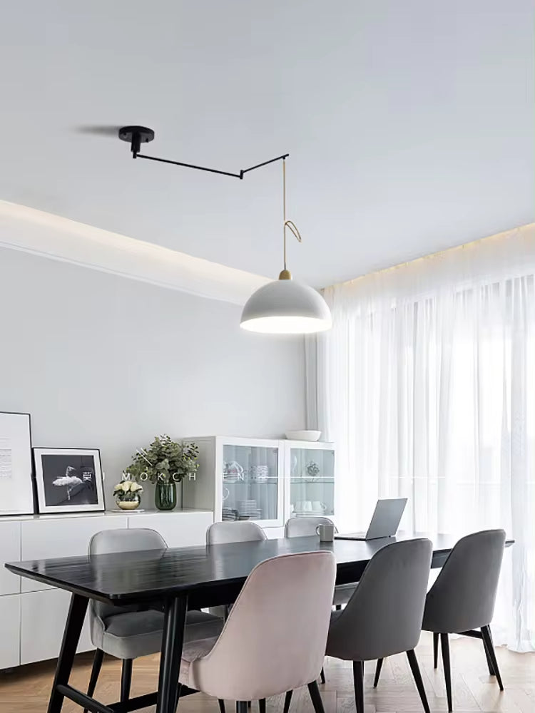 ContemporaryGleam Nastavitelný Osvětlovací Přístroj s Ovládáním Jasnosti pro Moderní Domovy | Lersk