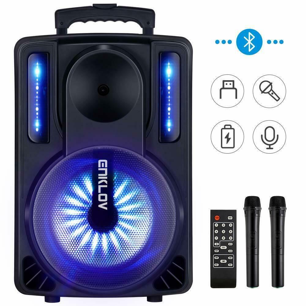 Przenośny system karaoke VibeMax z kółkami i Bluetooth | Lersk