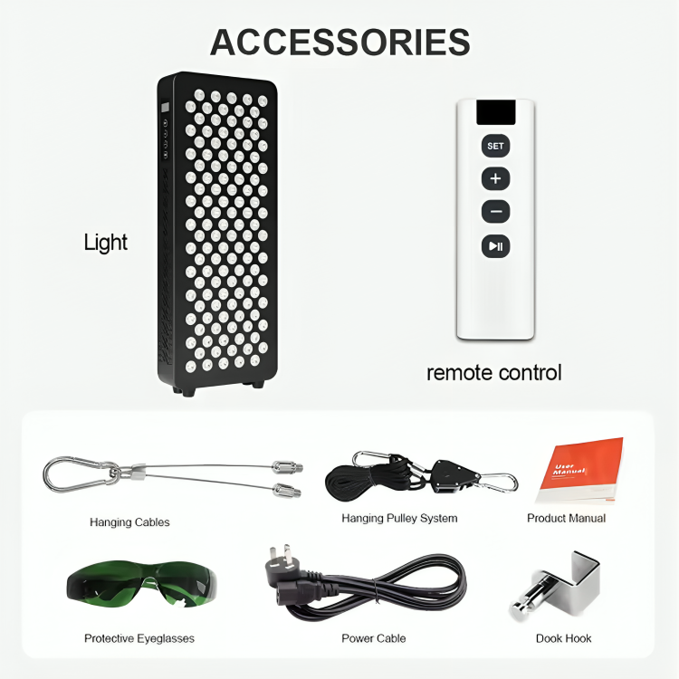 AureaGlow Red Light Panel for Home Pain and Inflammation | Lersk