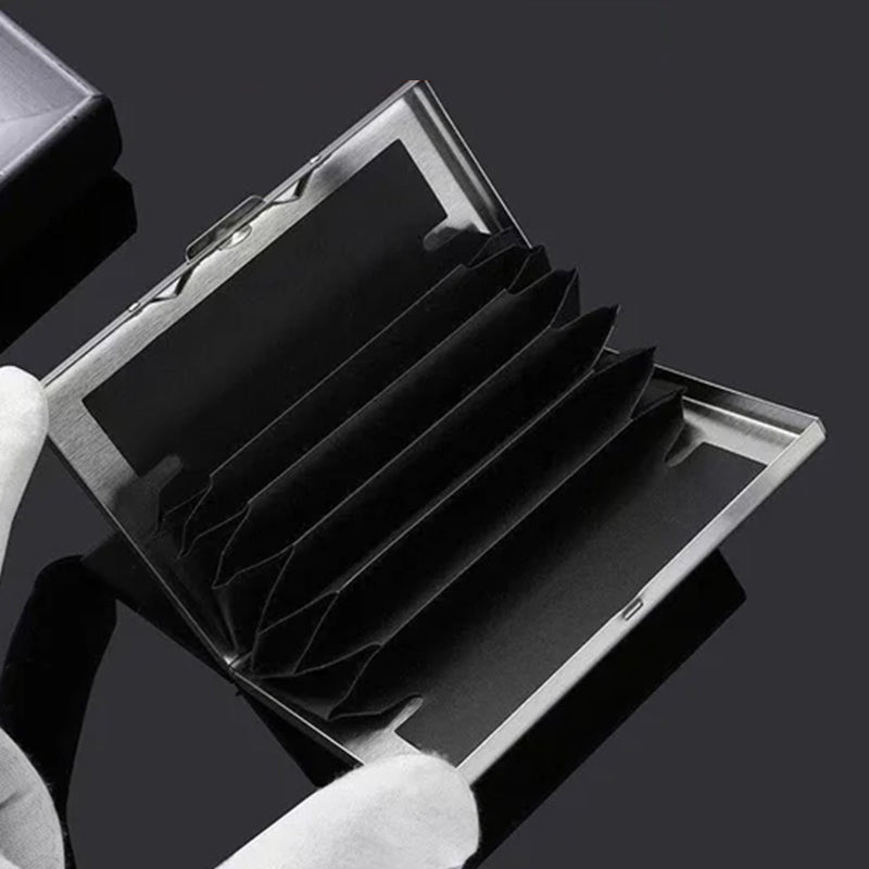 Funda ultradelgada para tarjetas con protección antirrobo y escudo desmagnetizador para todo tipo de tarjetas | Lersk
