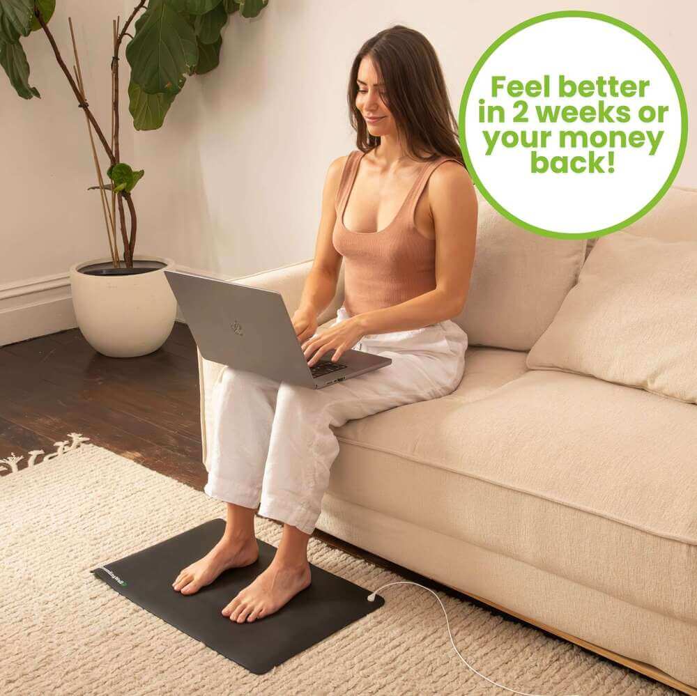 Conductive Earthing Mat for Daily Grounding, Relaxation & Wellness Support | Lersk
