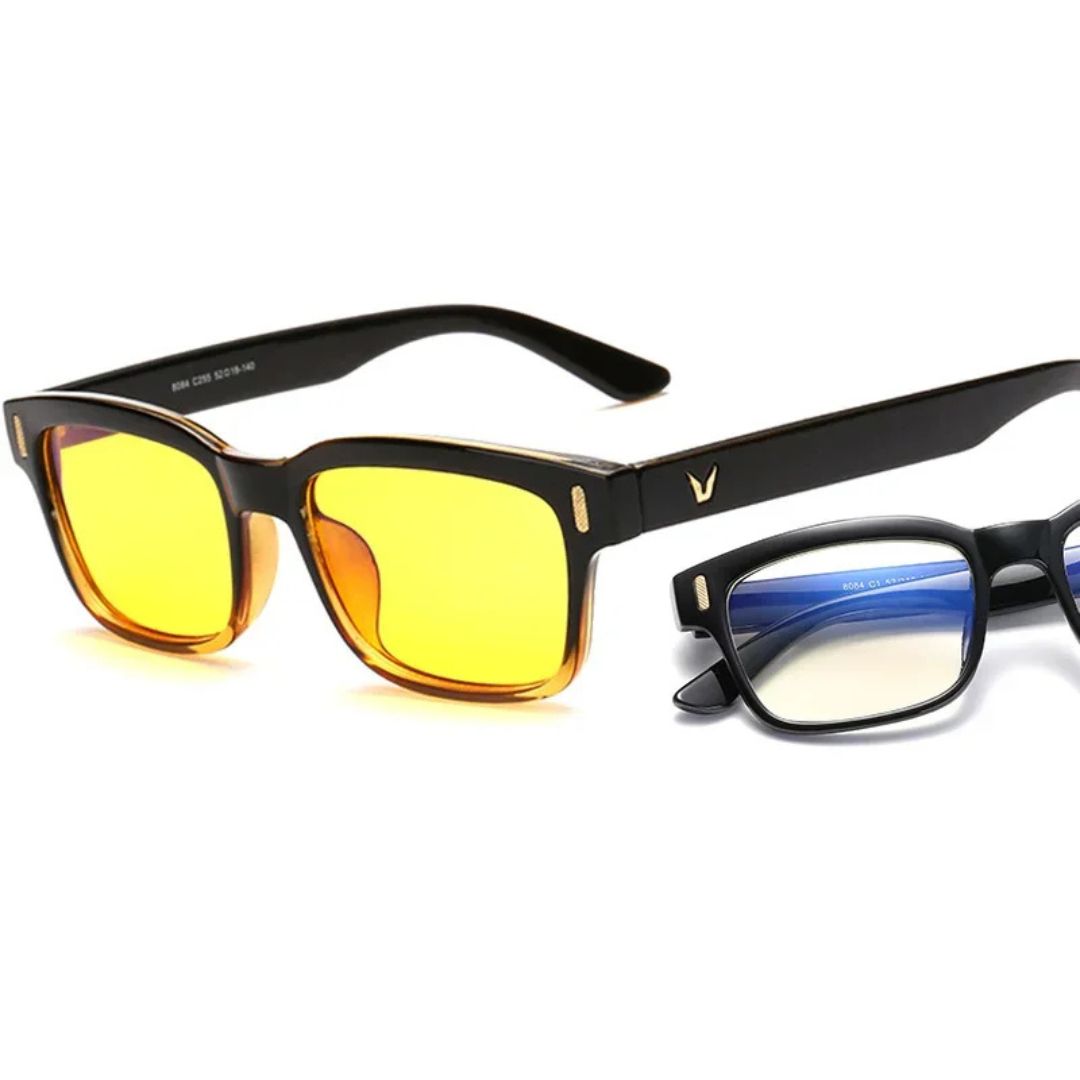 EyeShield Pro Blaulichtfilter-Brille UV-Schutz Verringert Augenbelastung Verbessert Schlafqualität Lindert Augenmüdigkeit | Lersk