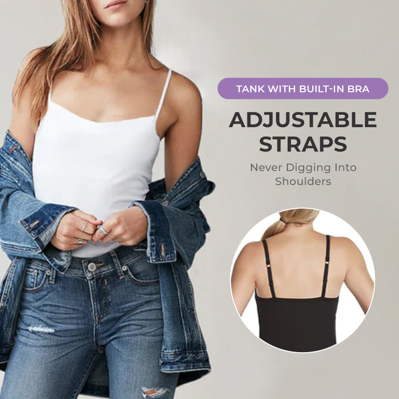 Camisole-Top mit integriertem BH für Damen Camisole-Top mit integriertem BH | Lersk