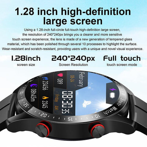 LumaPulse Pro Waterproof Smartwatch with ECG and SpO2 | Lersk