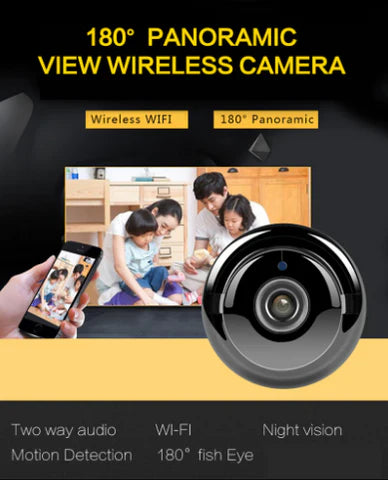 Caméra de sécurité WiFi NovaGuard EchoCam 1080P avec vision nocturne | Lersk
