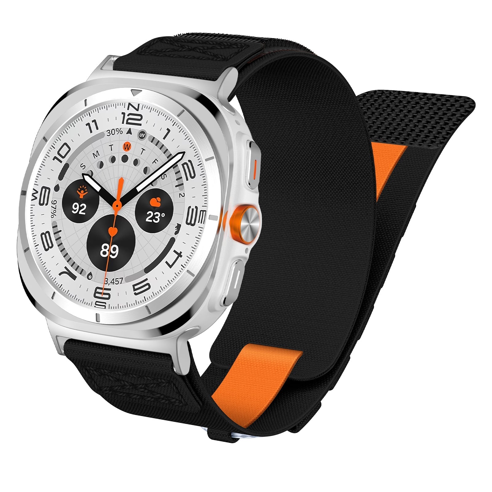 Kirrea | Vyztužený nylonový řemínek na hodinky pro Ultra Smartwatch | Lersk