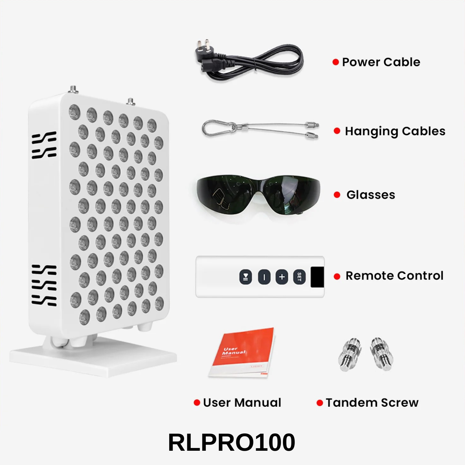 RLPRO Nine Wave panel červeného světla pro zdraví pokožky | Lersk