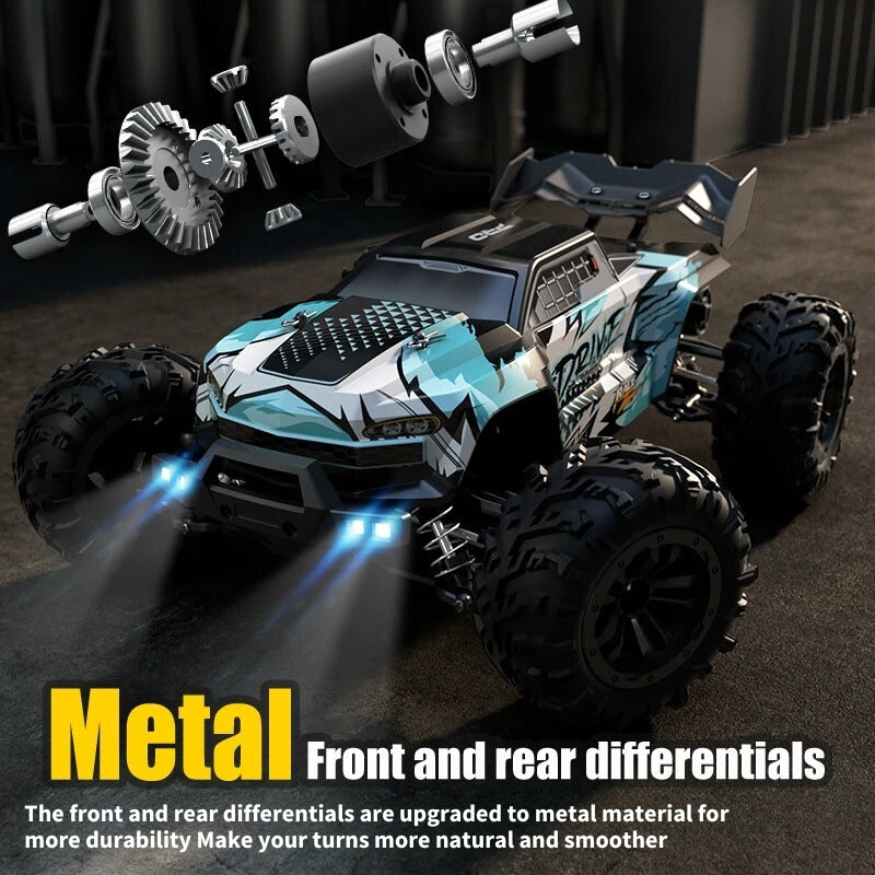 StormRift 1:16 4WD High-Speed Off-Road RC Truck LED Remote | Lersk