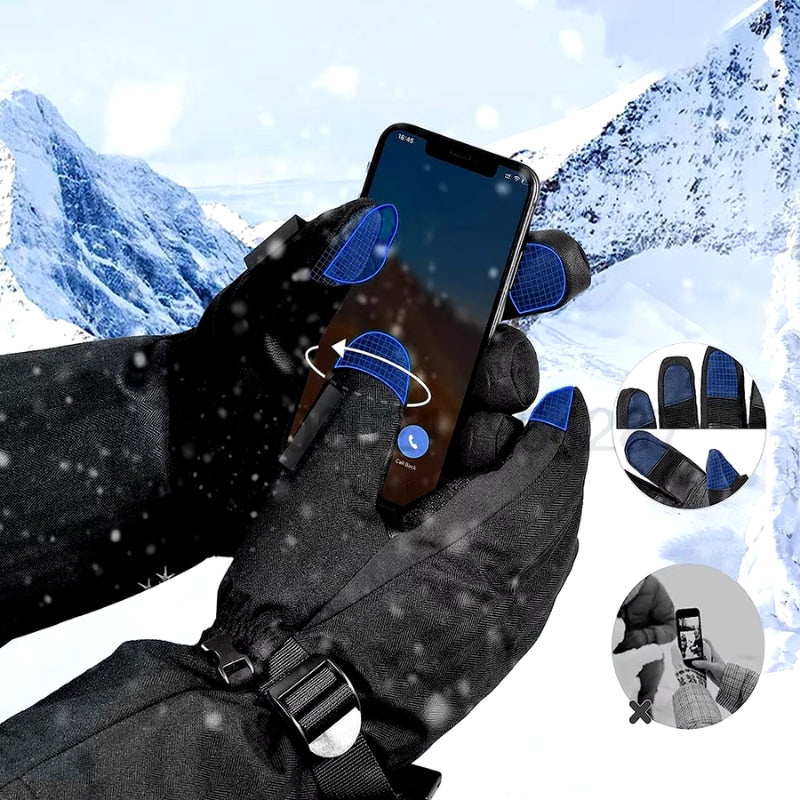 FrostGuard Pro Rechargeable Waterproof Heated Outdoor Gloves | Lersk