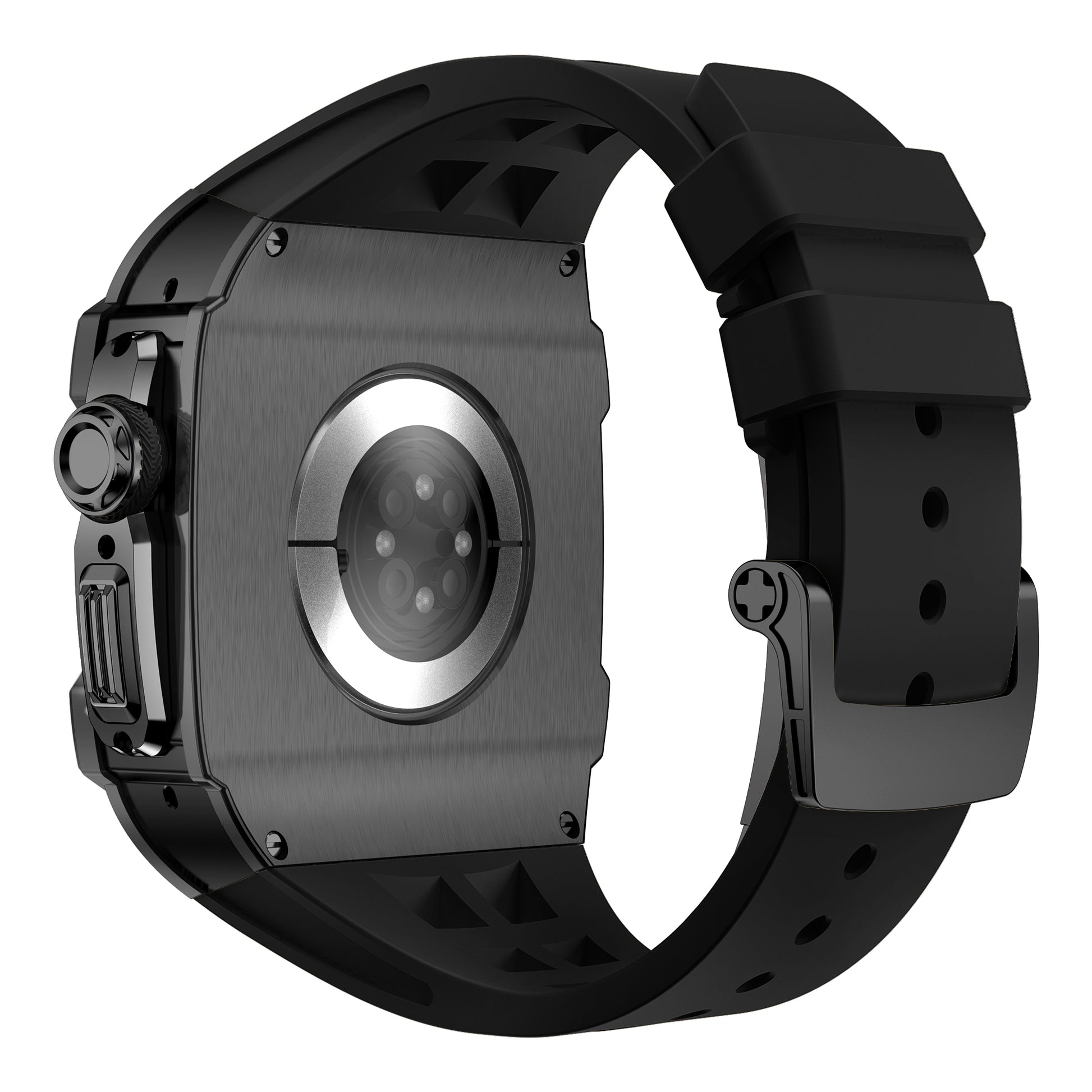 Pouzdro Ardent Series Obsidian Guard z nerezové oceli pro Apple Watch Ultra | Lersk
