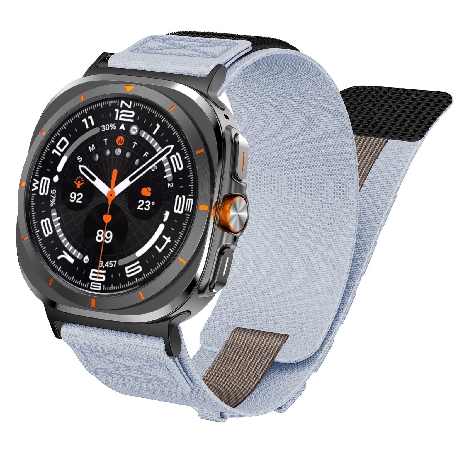 Kirrea | Vyztužený nylonový řemínek na hodinky pro Ultra Smartwatch | Lersk