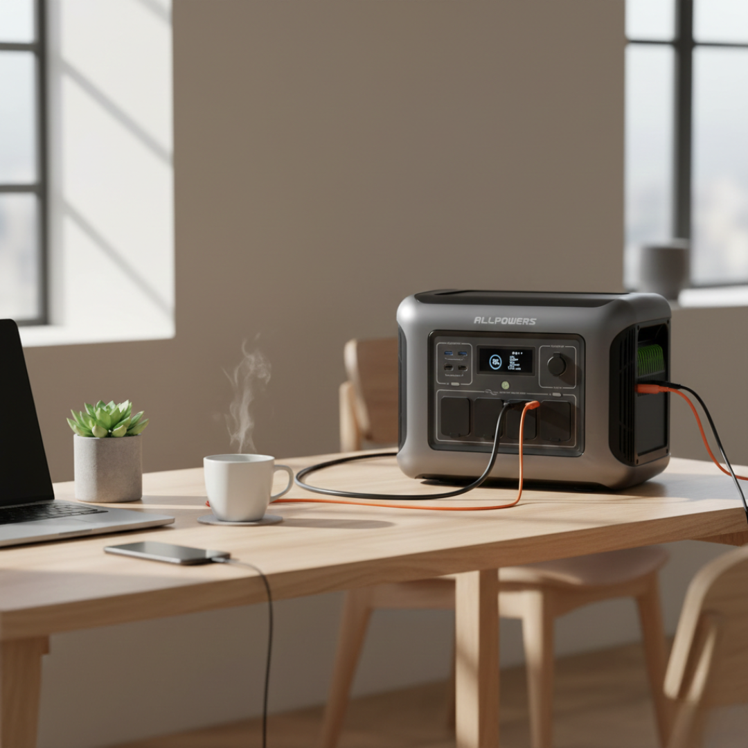 PowerMax Tragbare Powerstation 1056Wh Kapazität für netzunabhängige Notstromversorgung | Lersk
