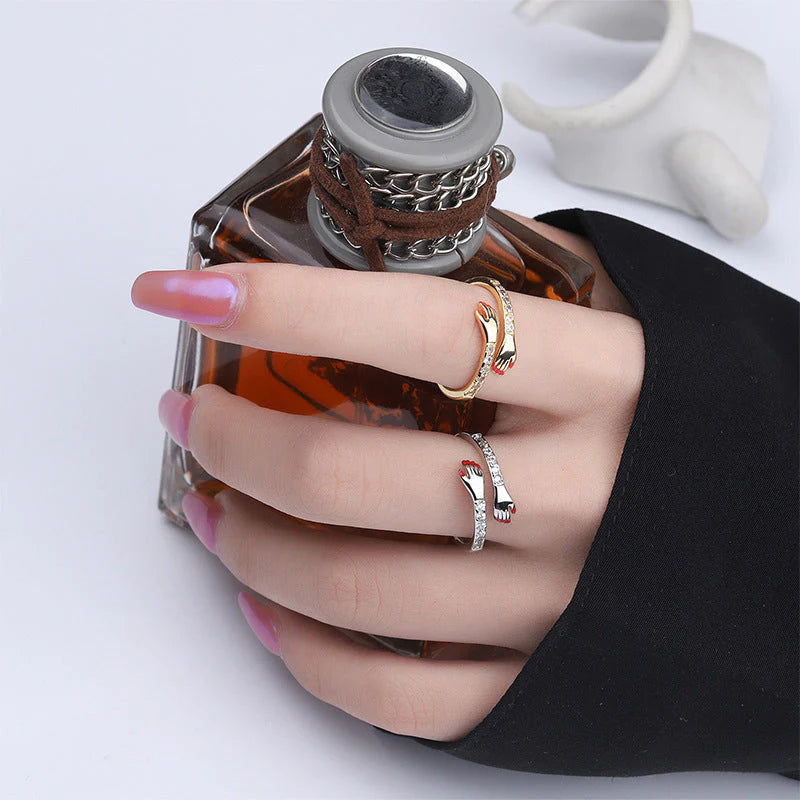 Hug Ring – Bestes Geschenk für geliebte Menschen, ein einfaches und dennoch elegantes Accessoire, das Bindung und Dankbarkeit feiert | Lersk