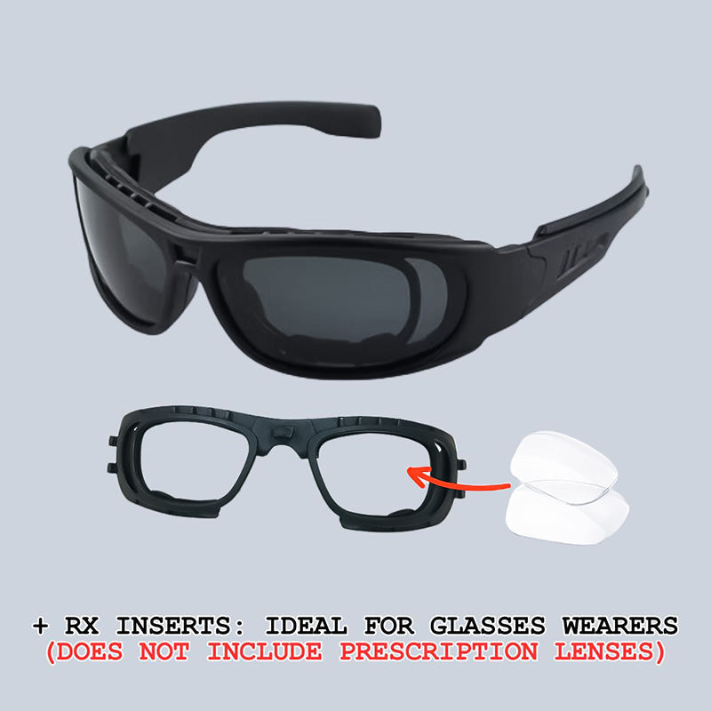 VoltRider Polarisierte Motorrad-Sonnenbrille mit UV400-Gläsern | Lersk