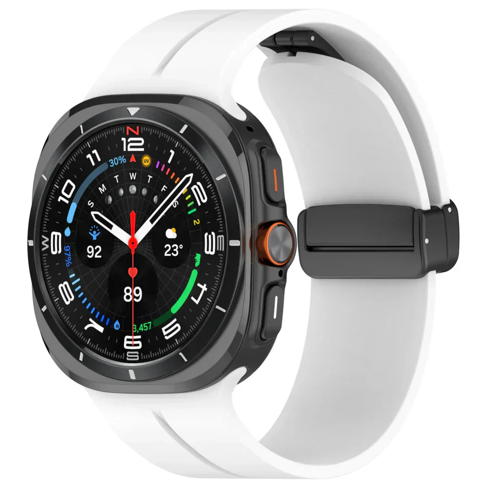 Nuvio Silicone Magnetic Strap for Samsung Galaxy Watch Ultra | Lersk
