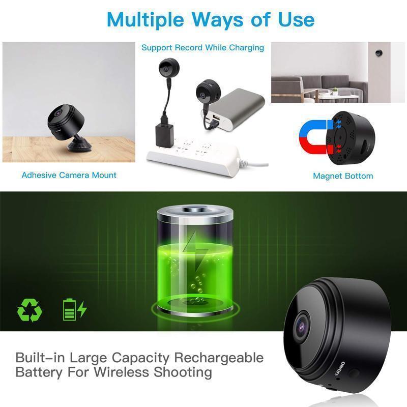 1080p Magnetic WiFi Mini Camera For RV And Motorhome Reversing Camera System Edition | Lersk