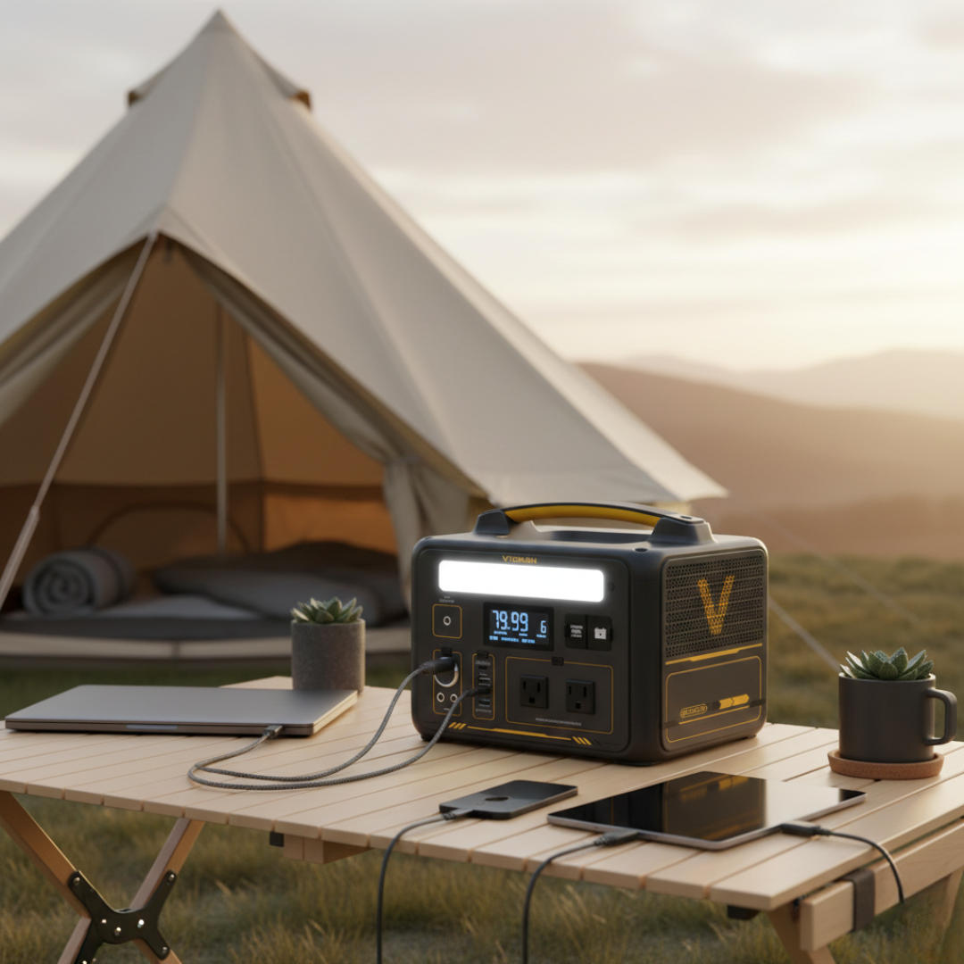 Solar-Generator-Stromstation für den Außenbereich und Notfälle | Lersk