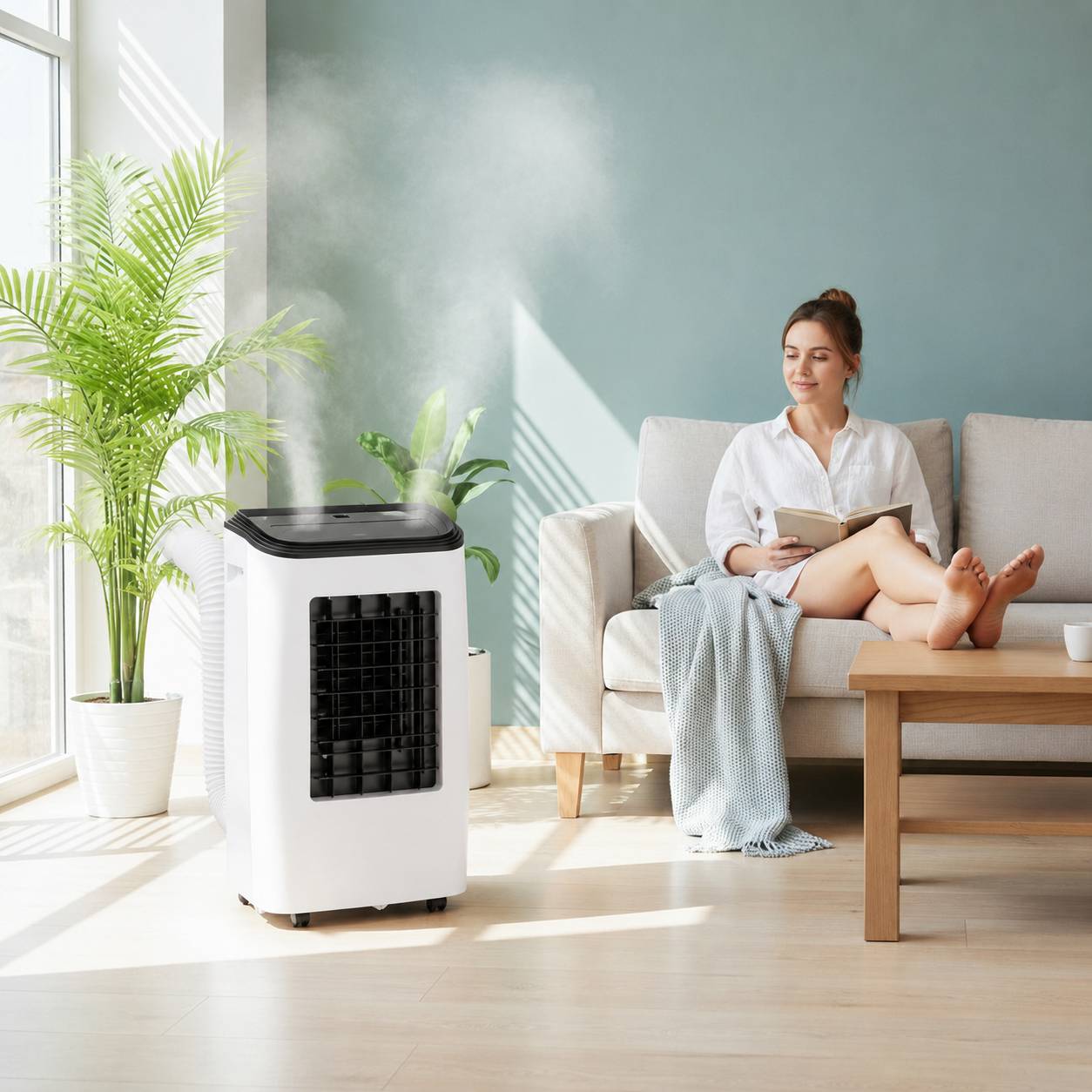 Przenośna klimatyzacja 12000 BTU chłodzenie | Lersk