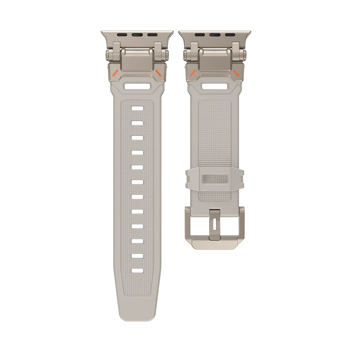 Meron Titanium-Head Silicone Band for Apple Watch | Lersk