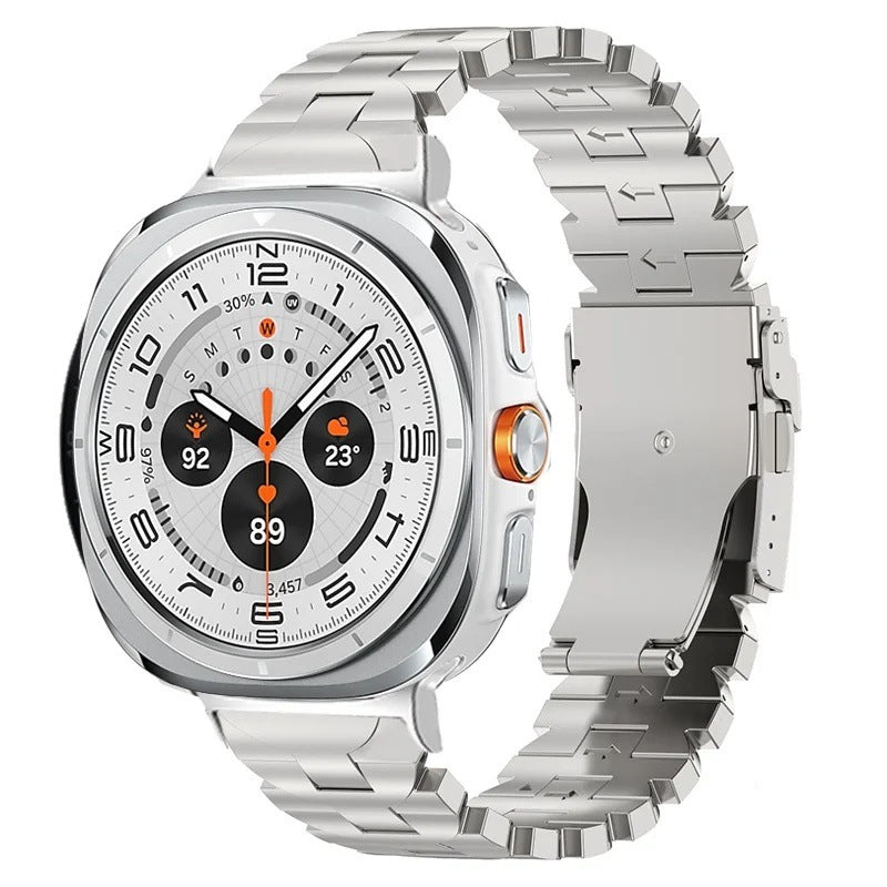 Liora Butterfly-Shaped Titanium Watch Band for 47mm Smartwatches | Lersk