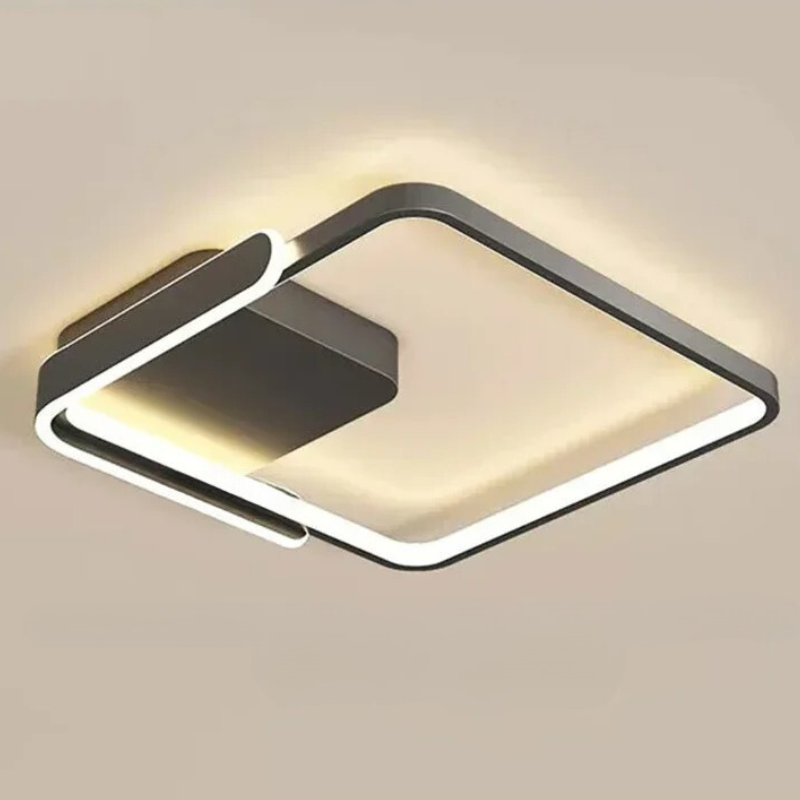 LumaNova Moderne LED-Deckenleuchte mit dimmbarem Lichtschein | Lersk