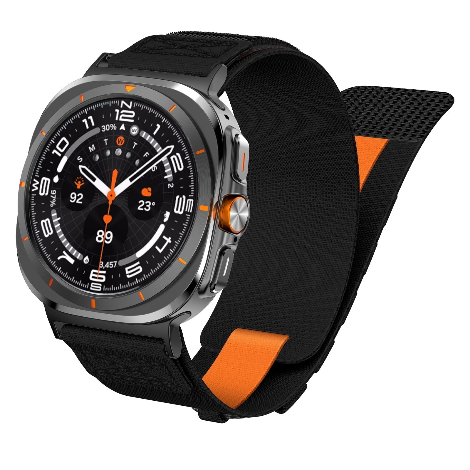 Kirrea | Vyztužený nylonový řemínek na hodinky pro Ultra Smartwatch | Lersk