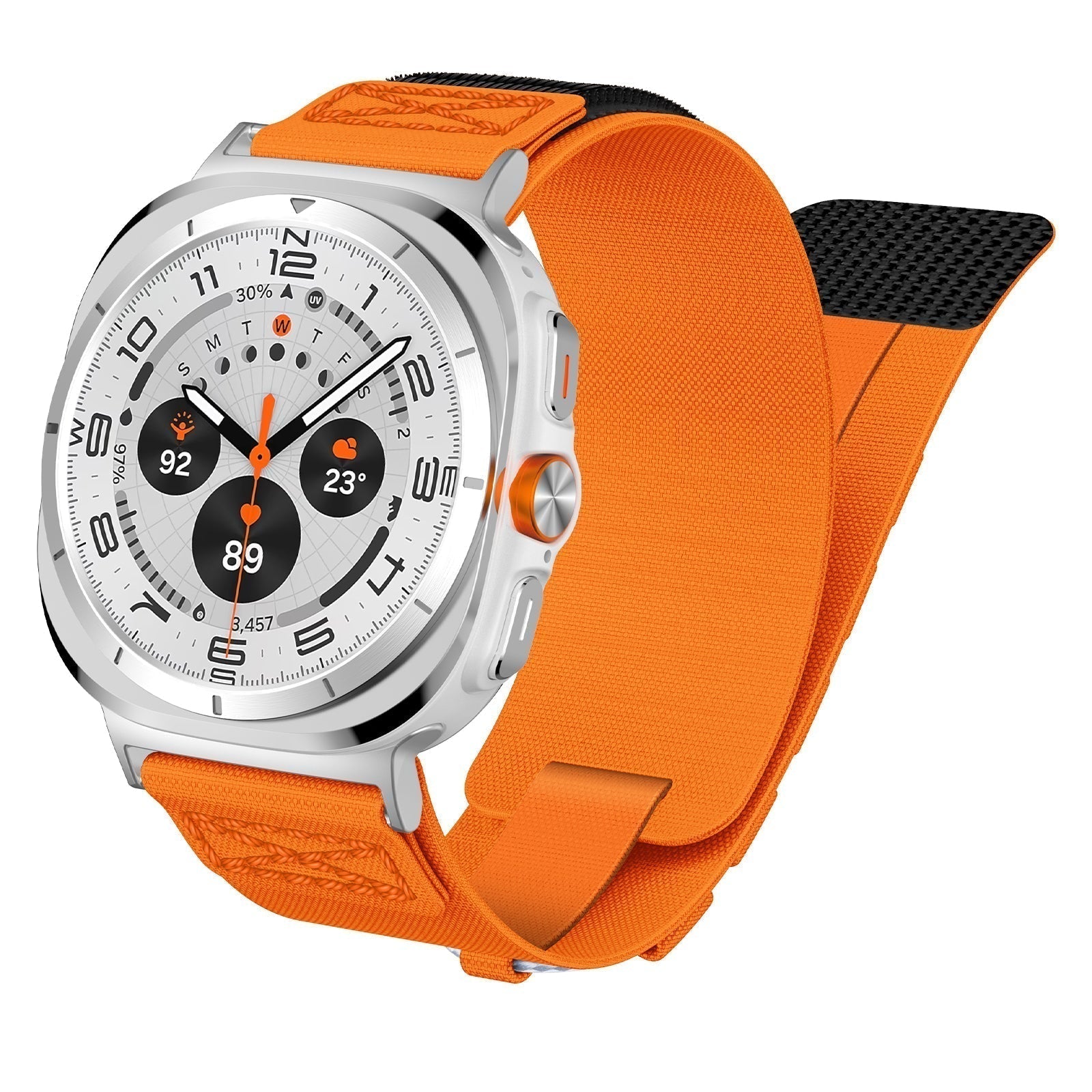 Kirrea | Vyztužený nylonový řemínek na hodinky pro Ultra Smartwatch | Lersk