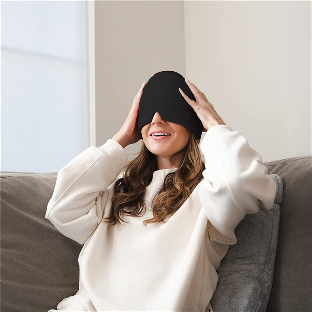 LumaRelief Migraine Cap Adjustable Hot And Cold Therapy | Lersk
