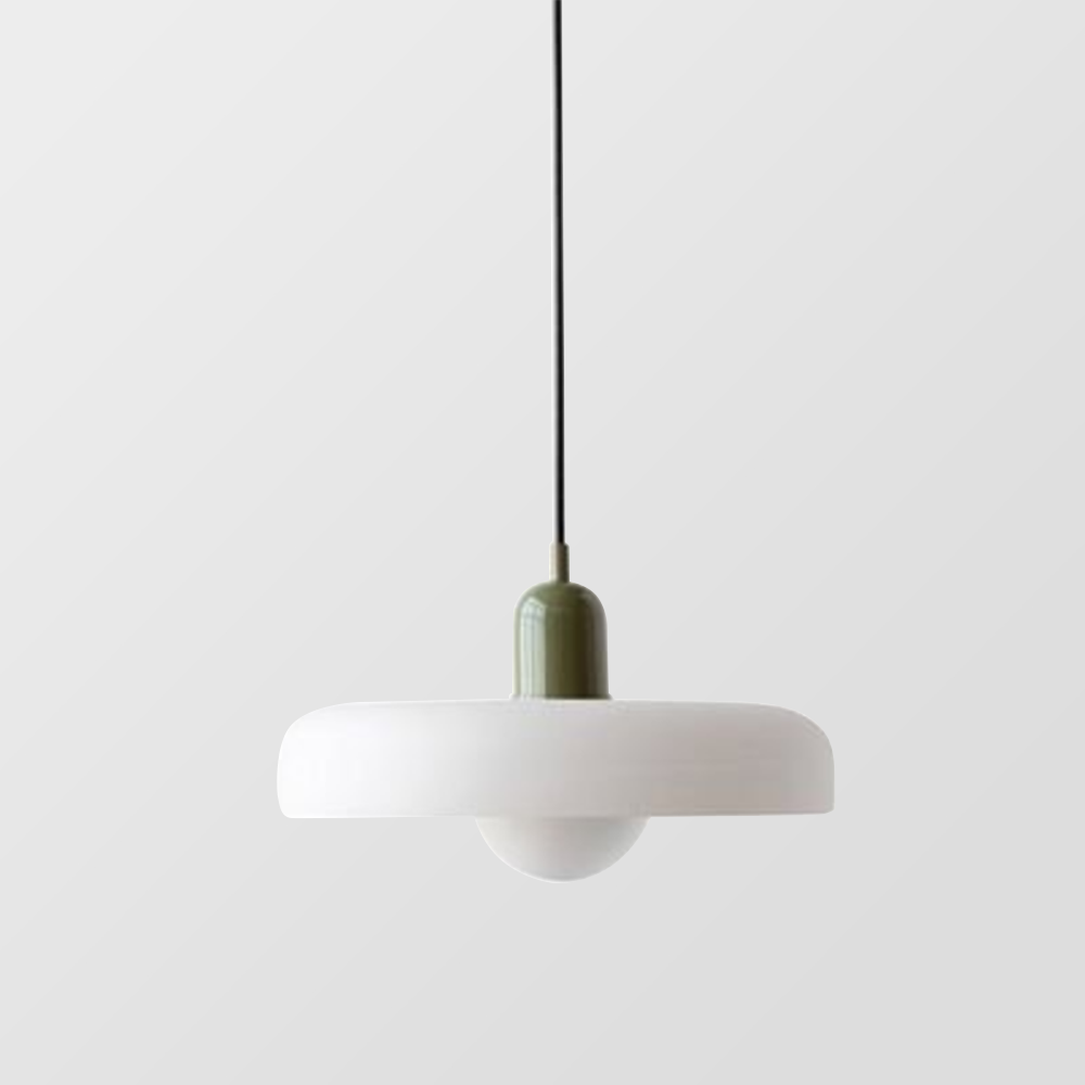 Liora Bauhaus Colored Glass Pendant Light With Adjustable Height | Lersk