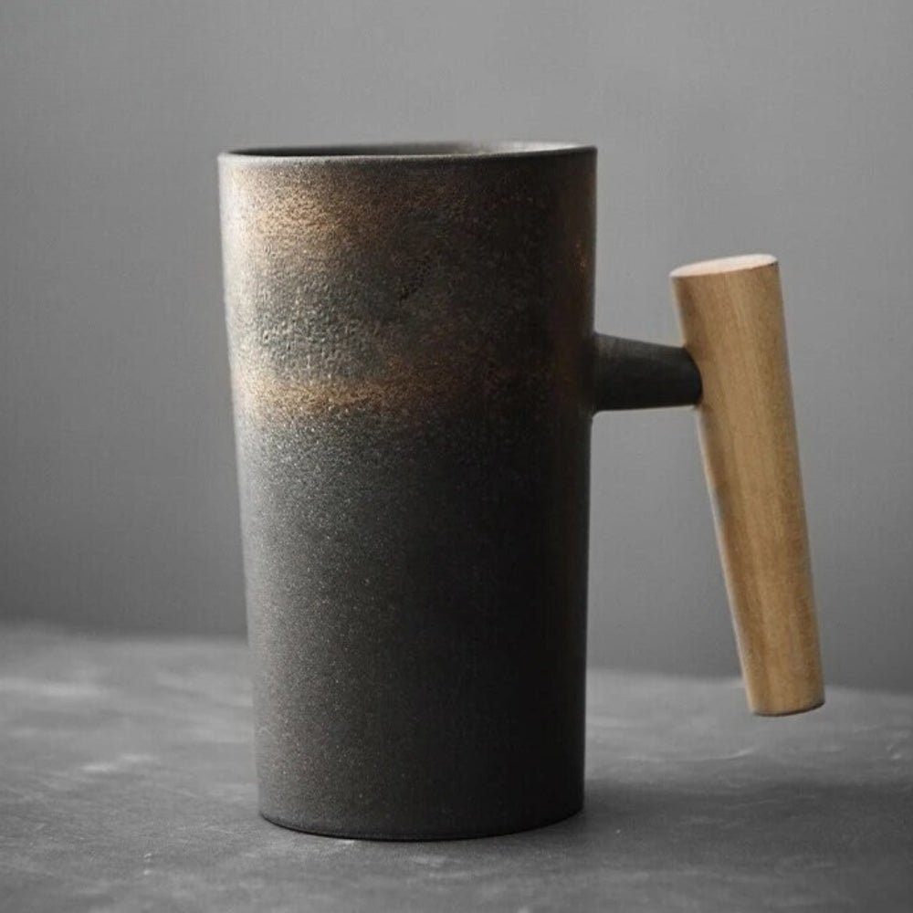 TerraNord Stentøjs Latte Krus Nordic Earth Kollektion | Lersk