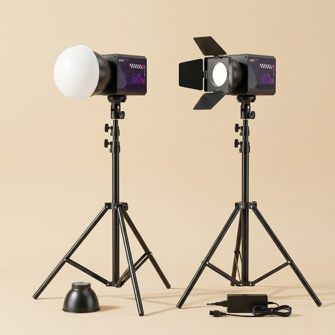Przenośne RGB światło wideo do fotografii i streamingu | Lersk