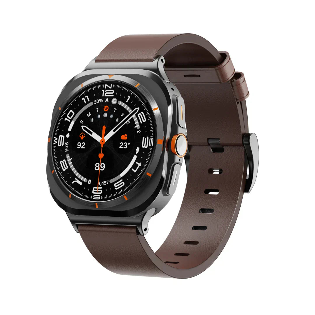 Cinturino in pelle Valoren per Samsung Galaxy Watch Ultra | Lersk