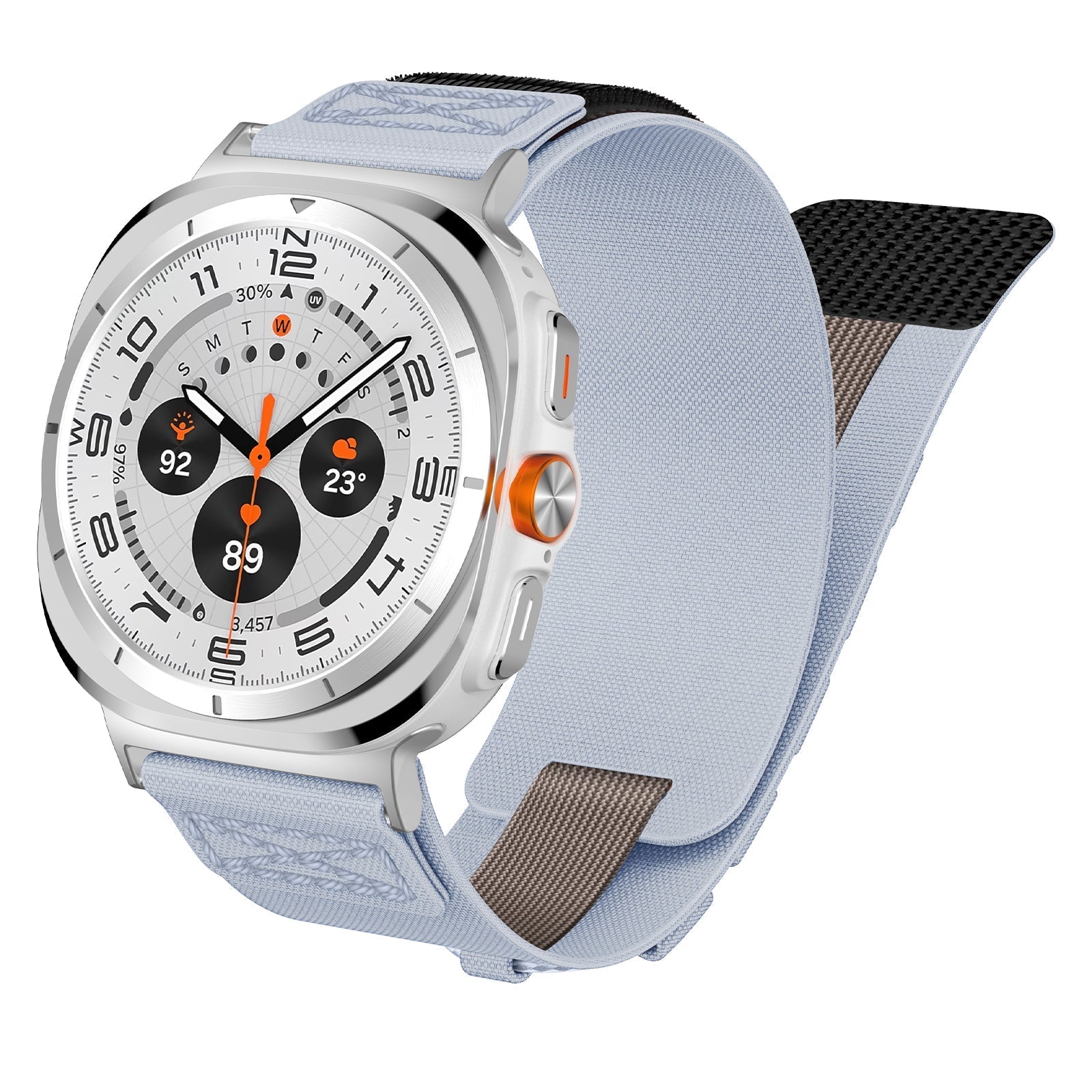 Kirrea | Vyztužený nylonový řemínek na hodinky pro Ultra Smartwatch | Lersk