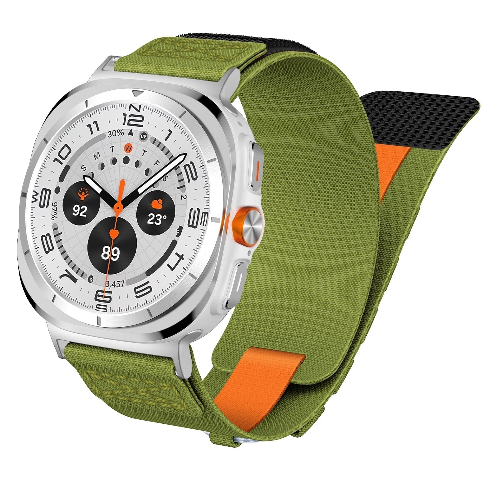 Kirrea | Vyztužený nylonový řemínek na hodinky pro Ultra Smartwatch | Lersk