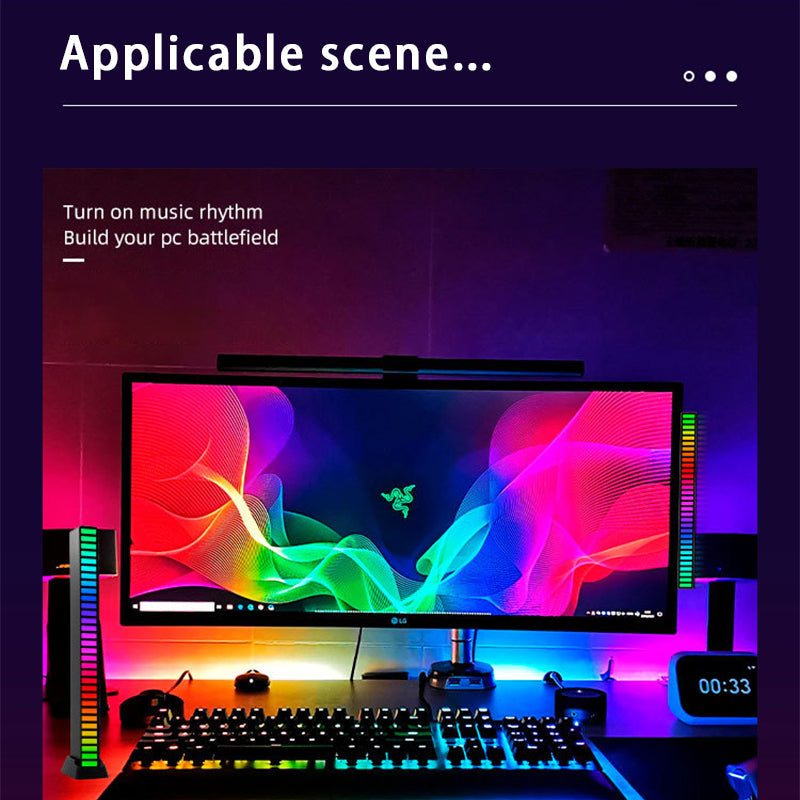 LumaSync Sound-Activated RGB Light Bars for Home Use | Lersk