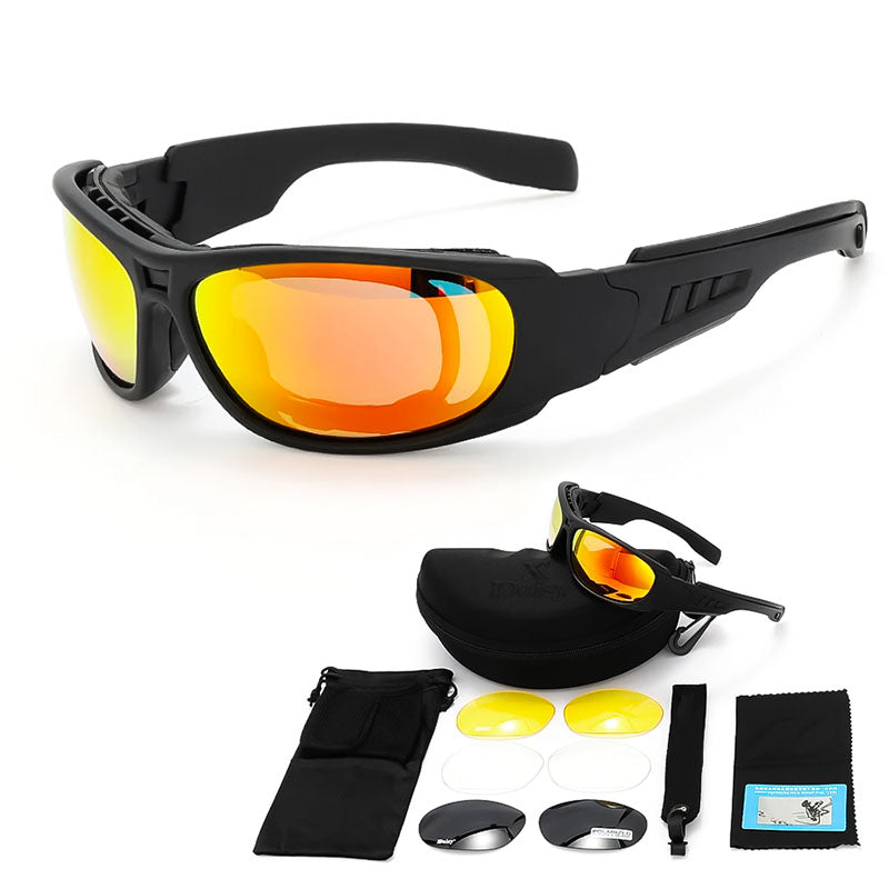 VoltRider Polarisierte Motorrad-Sonnenbrille mit UV400-Gläsern | Lersk