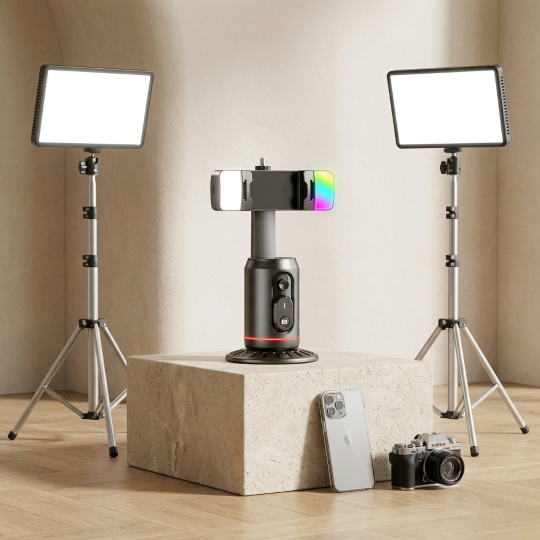 Intelligenter Gimbal-Stabilisator für stabile Selfies | Lersk