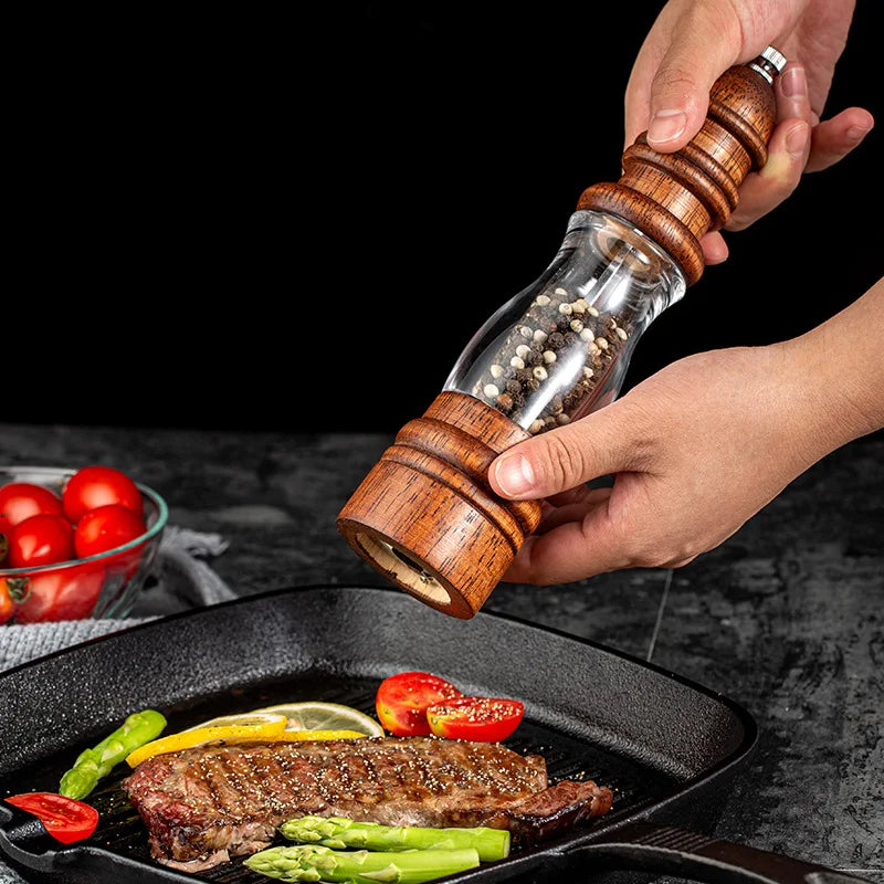 Salt and Pepper Mills in Solid Wood | Lersk